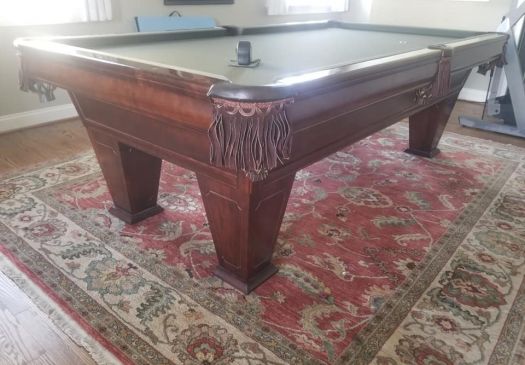 8′ BRUNSWICK VENTURA Pool Table For Sale Raleigh NC By Professional Billiards
