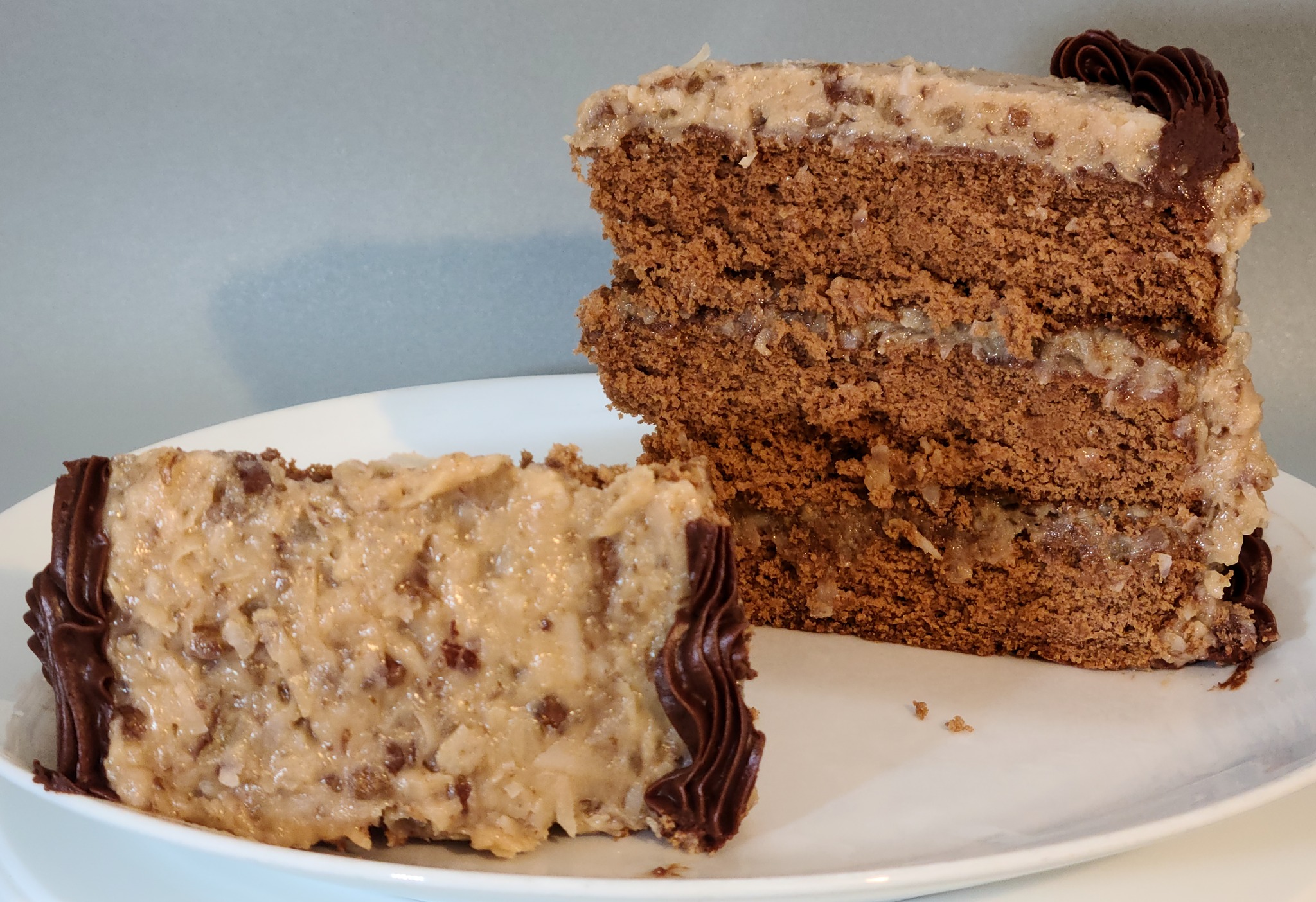 Classic German Chocolate Cake | Raleigh NC (pic: facebook.com/premiercakesbakerycafe)