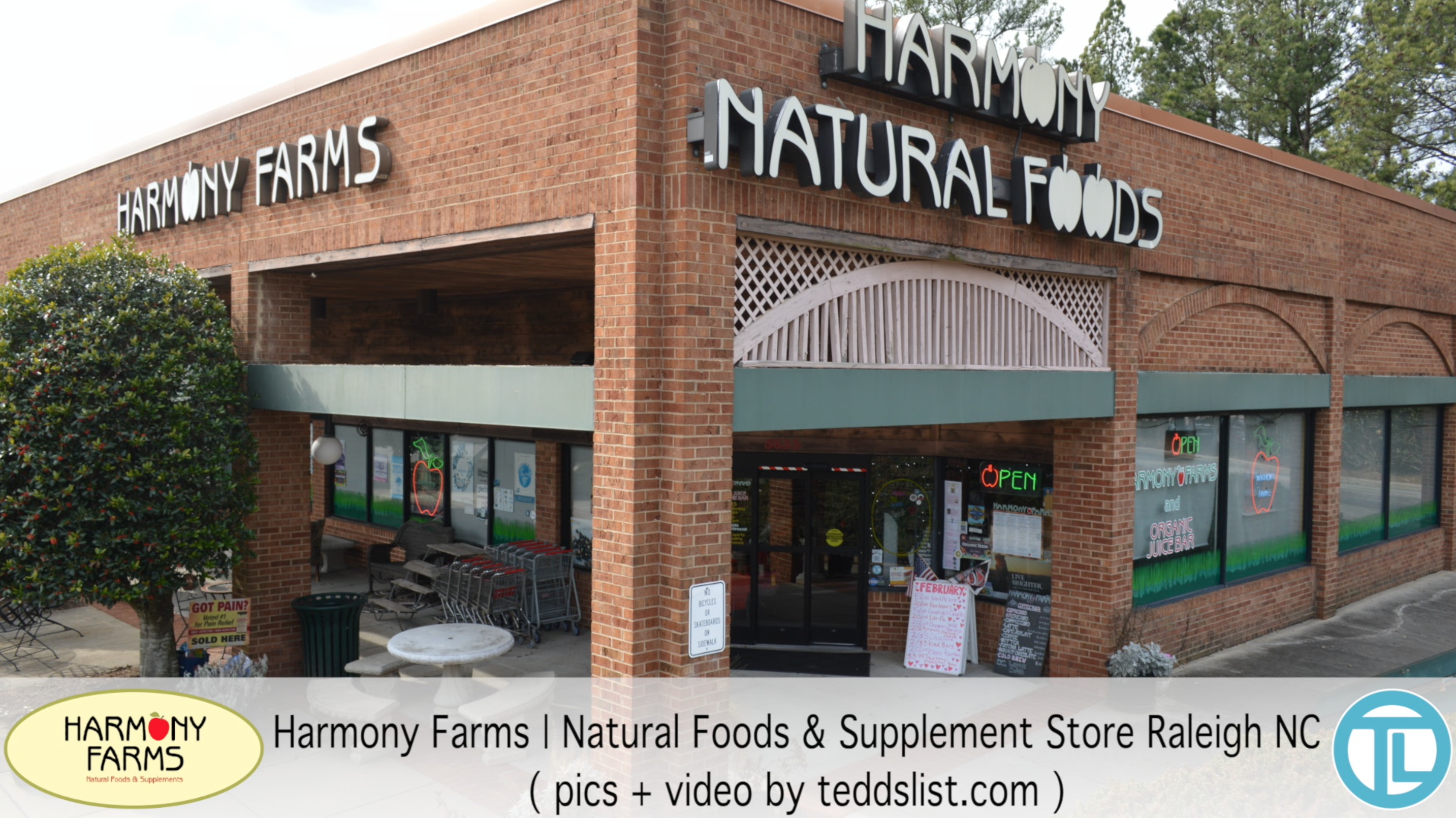 Harmony Farms Natural Food and Supplement Store Raleigh NC