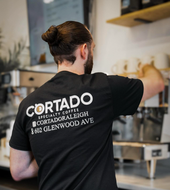Cortado Specialty Coffee Barista | Raleigh (pic: Instagram: cortadoraleigh)