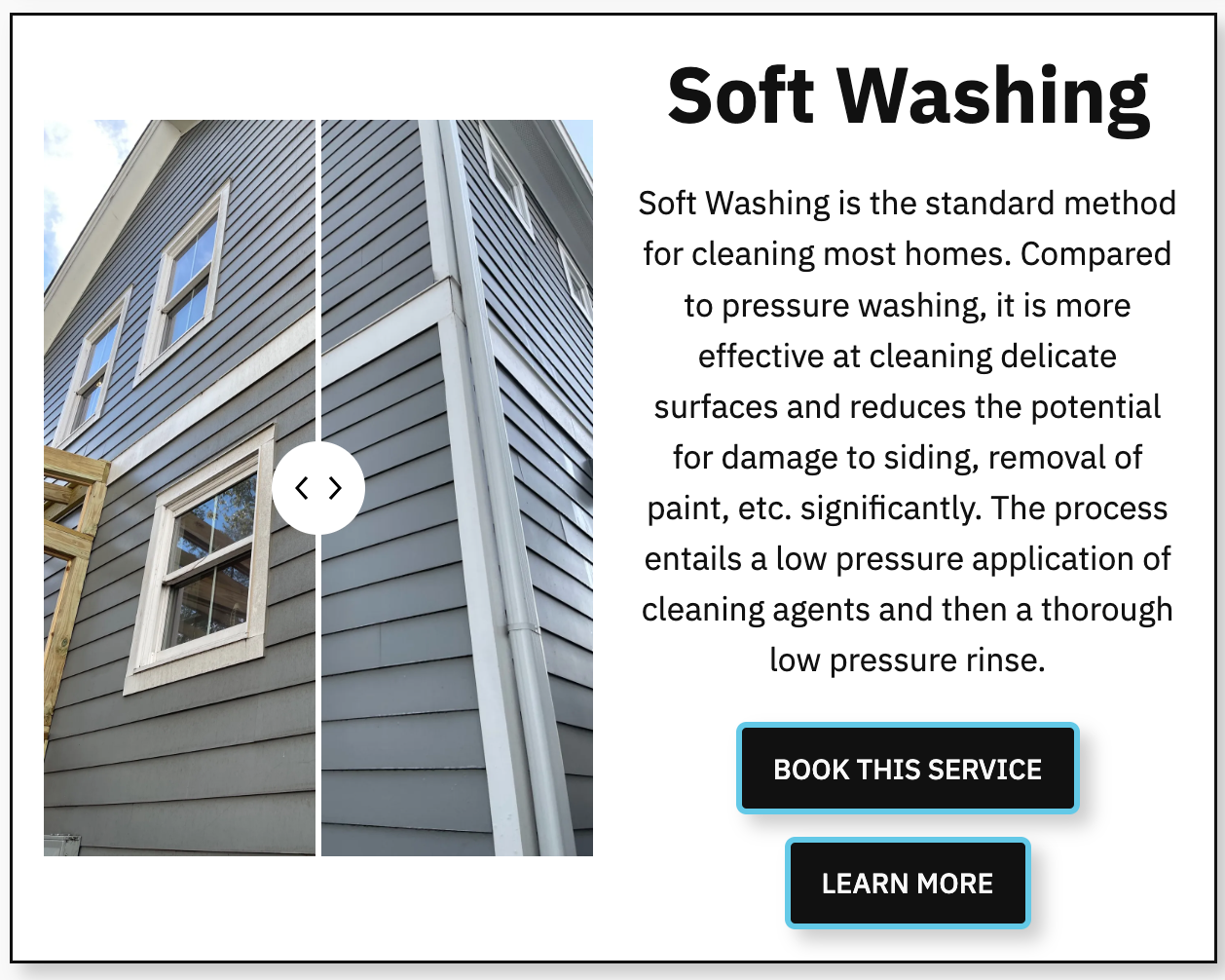 EZ Does It Soft Wash Services Raleigh NC (Pic: website: ezdipressurewash.com)