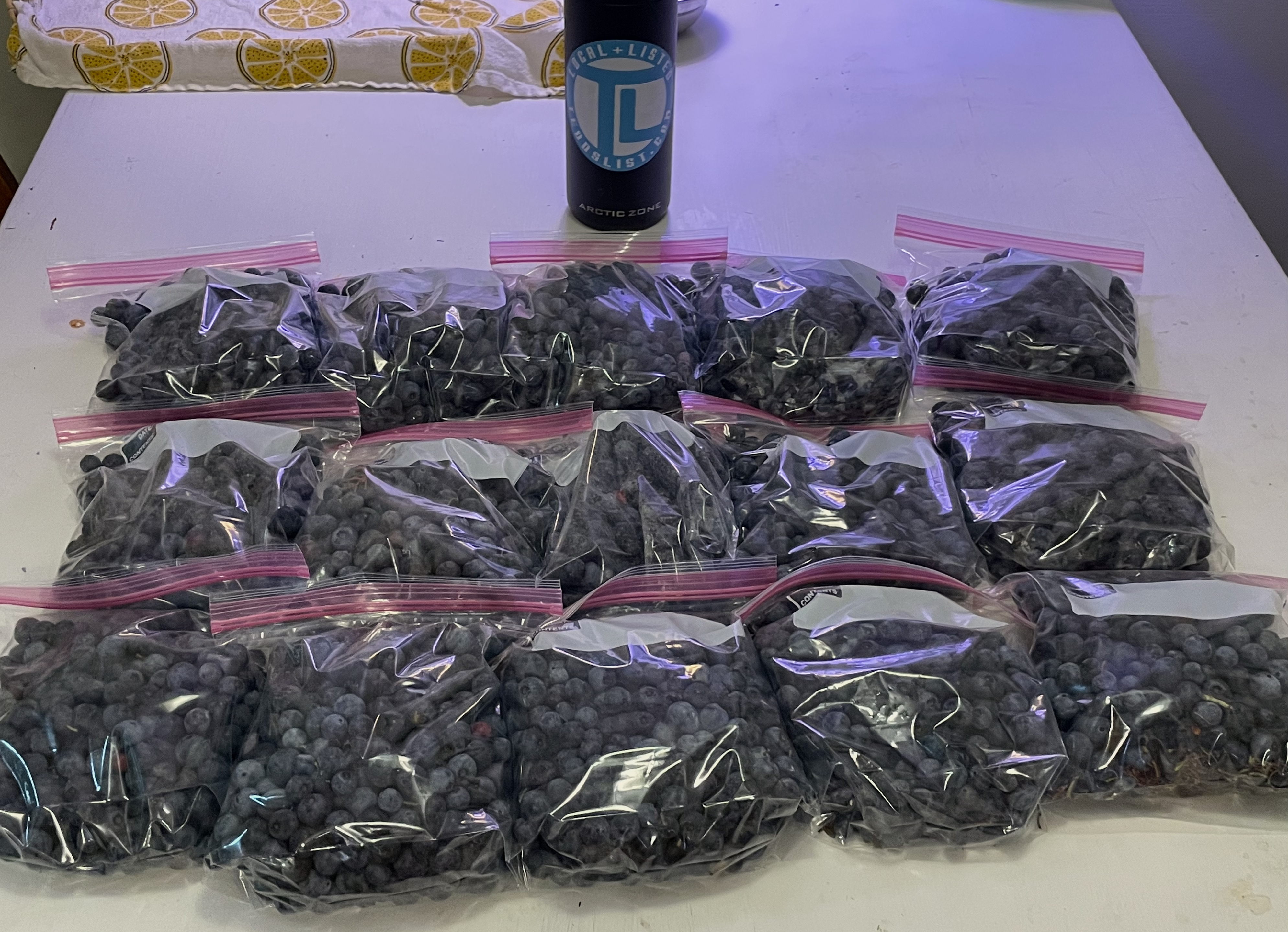 Pesticide Free NC Blueberries from Wendell Blueberry Farm | Wendell NC ( pic: teddslist.com )